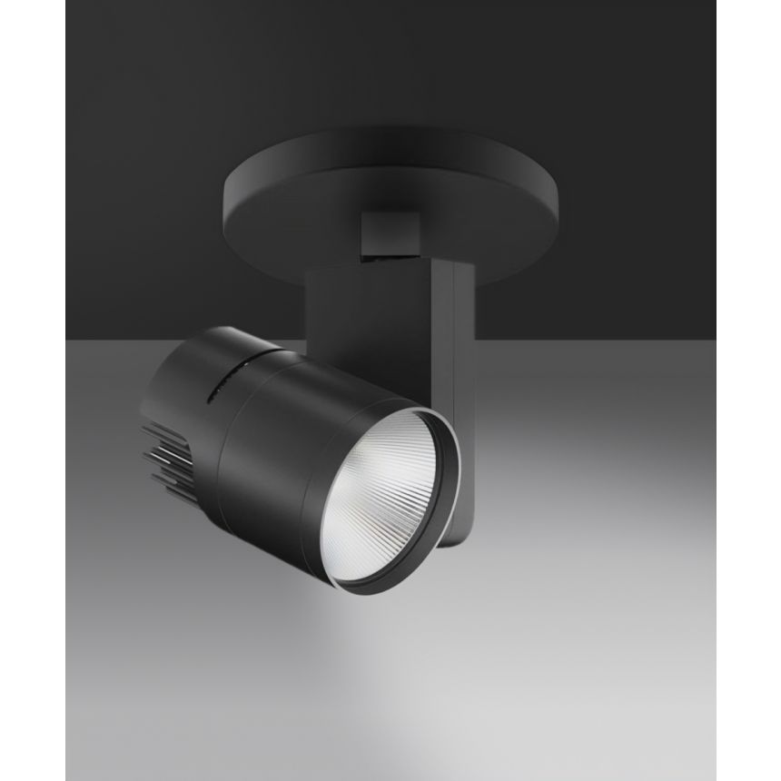 2.75-Inch Architectural LED Monopoint Spot Light Round Black