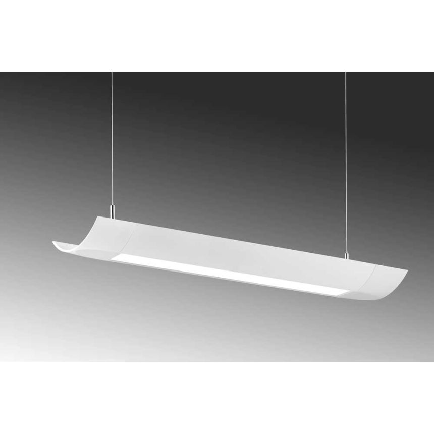 LiteControl Arcos Indirect/Direct LED Linear Suspension Pendant