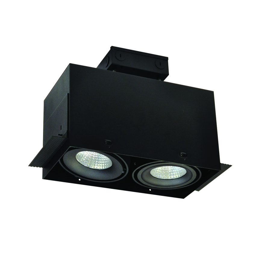 2-Head Multiple Trimless Adjustable LED Recessed Light