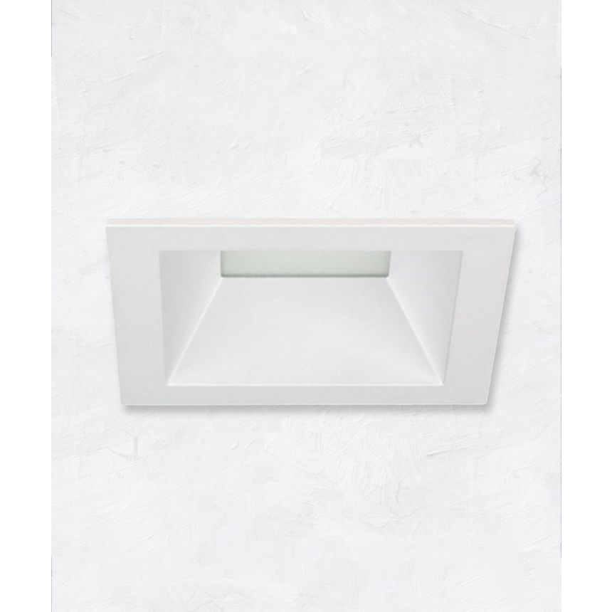 3-Inch Square Architectural Lensed LED Recessed Downlight