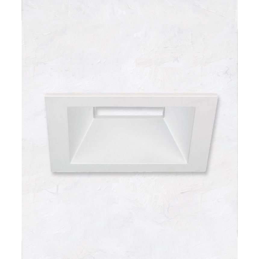 3-Inch Square Architectural Open Reflector LED Recessed Downlight