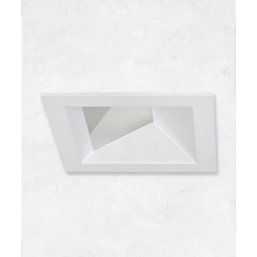 3-Inch Square Architectural Lensed LED Wall Wash Recessed Light