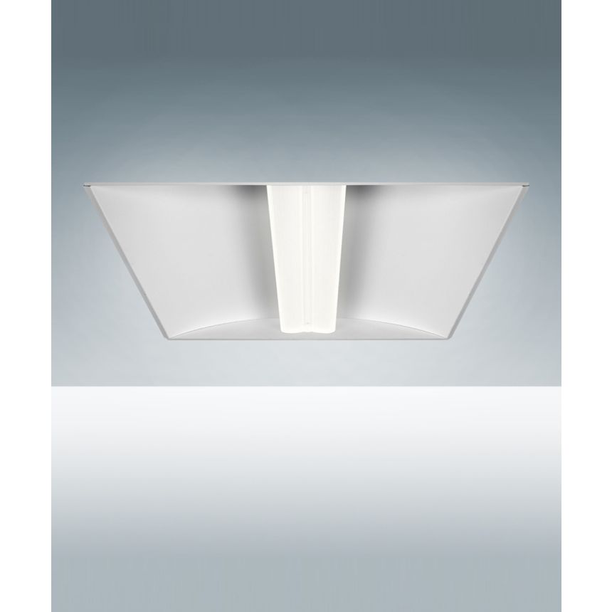 Alcon Lighting 14032 Aces Architectural LED Recessed Center Basket Ribbed Direct Light Troffer