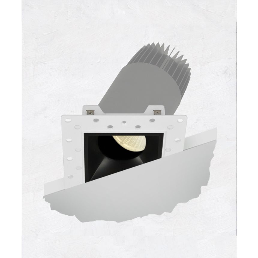 2.5-Inch Architectural LED Adjustable Square Trimless Recessed Light