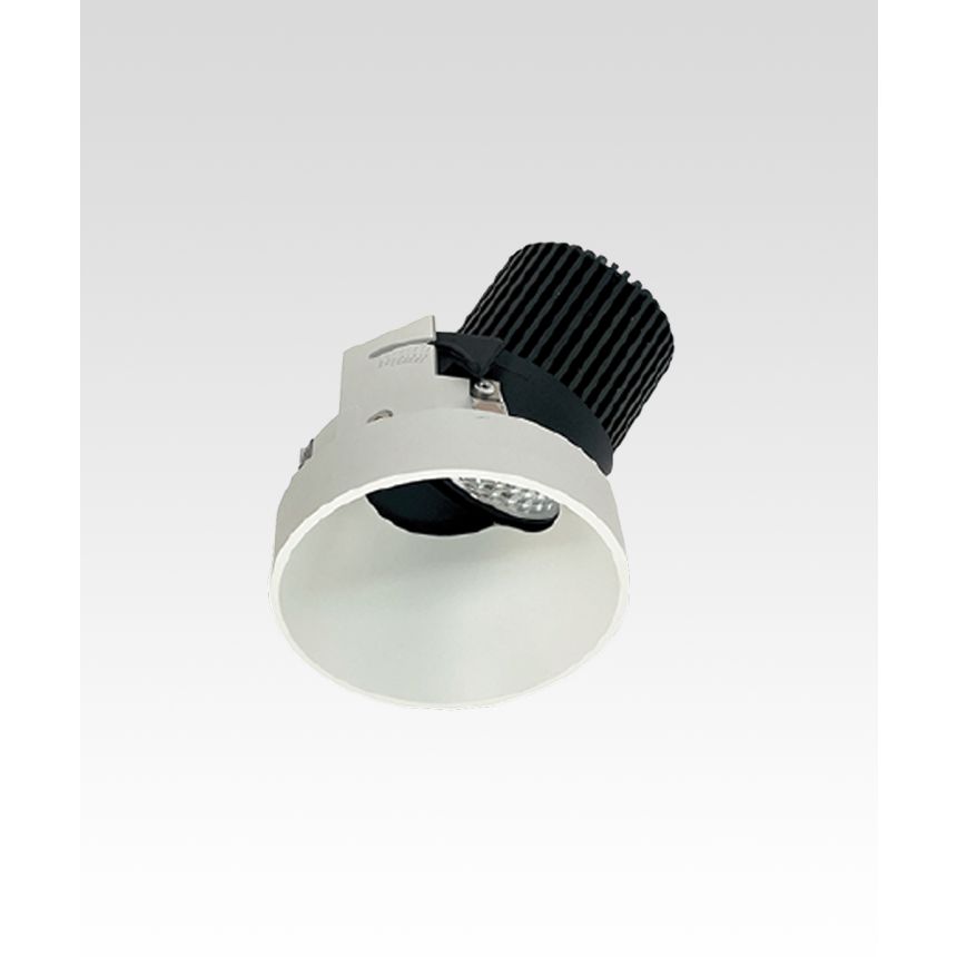 4-Inch Trimless Round Recessed Adjustable Slot LED Light
