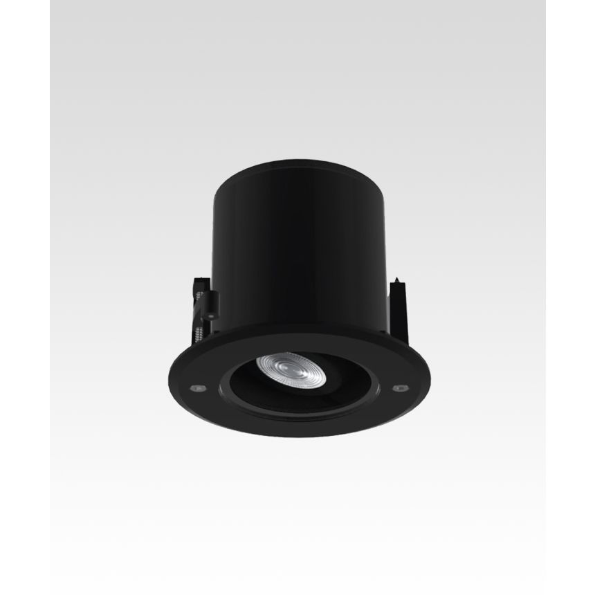 4-inch Round Adjustable Vandal-Resistant Exterior LED Recessed Light