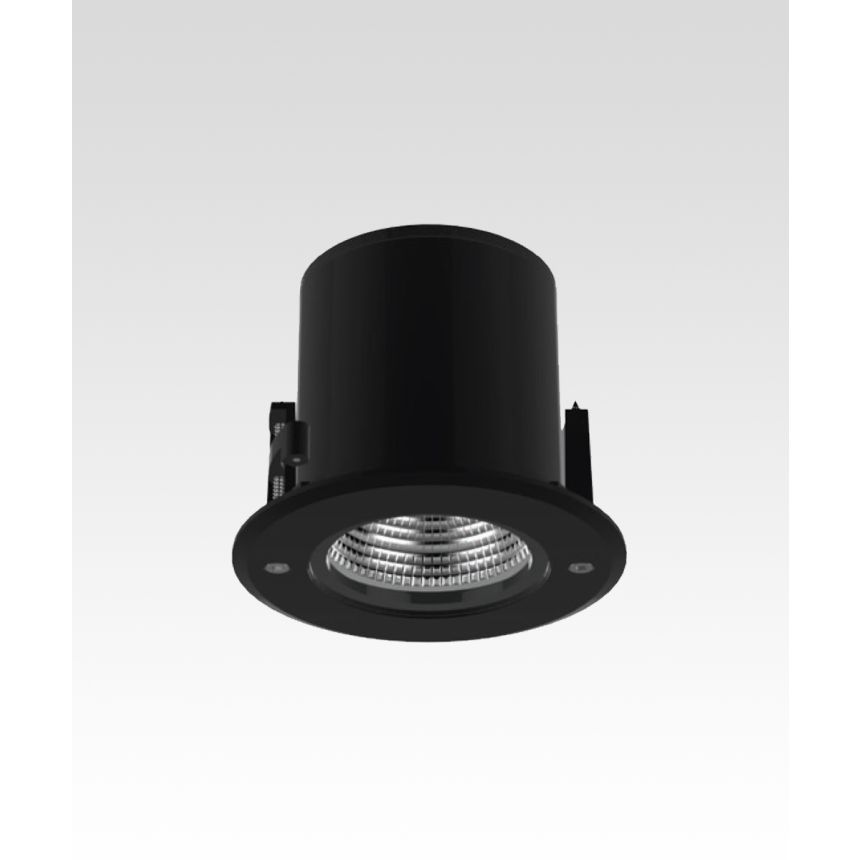 4-inch Round Vandal-Resistant Exterior LED Recessed Light