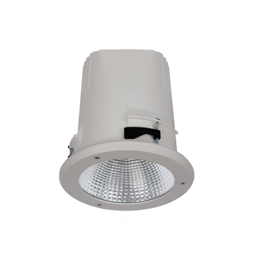 4-inch Round Adjustable Vandal-Resistant Exterior LED Recessed Light