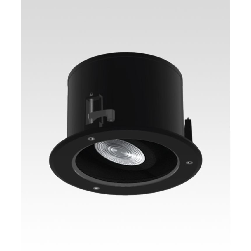 6-inch Round Adjustable Vandal-Resistant Exterior LED Recessed Light