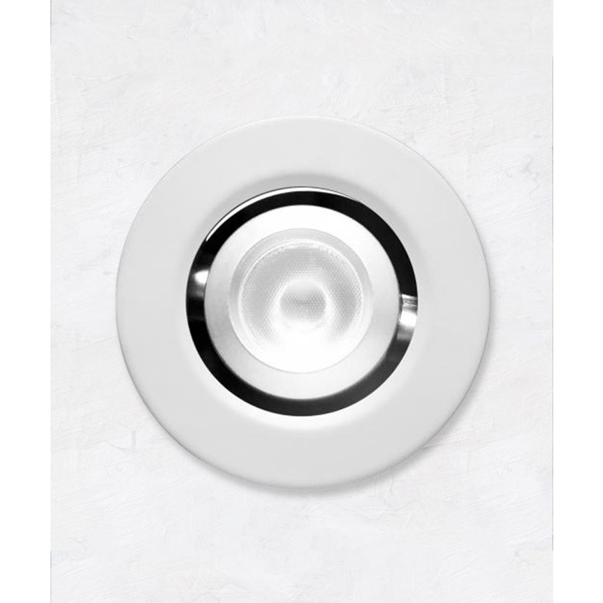 Recessed Multiples Mini 1-Inch Round Adjustable Outdoor LED Light