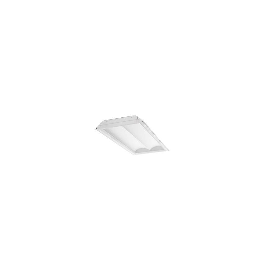 2x4 Breez Series Recessed Indirect LED Troffer DLC 2BZL4 from LITHONIA