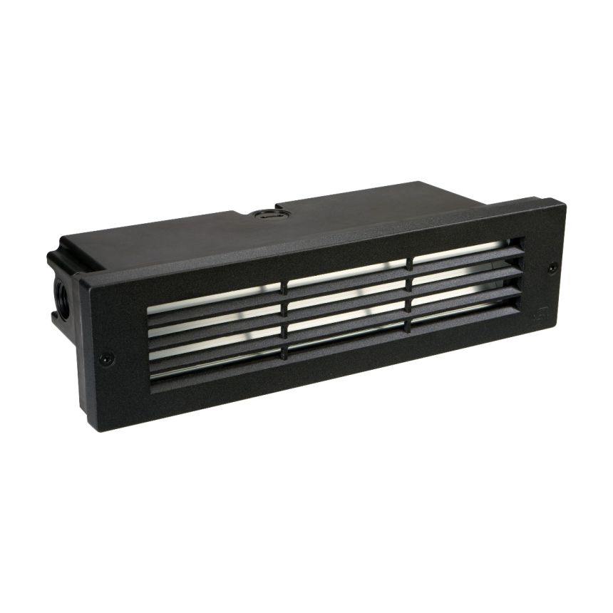 Vista Professional Lighting 1505-AL Louvered Architectural Outdoor Recessed LED Step Light