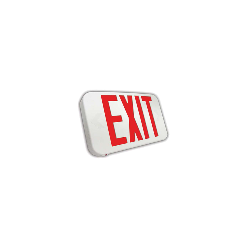 Alcon 16106 Architectural LED Thin Thermoplastic Emergency Exit Sign 