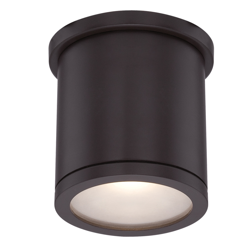 WAC FM-W2605 Tube Ceiling Mount Outdoor LED Light Fixture | 16 Watts 800 Lumens