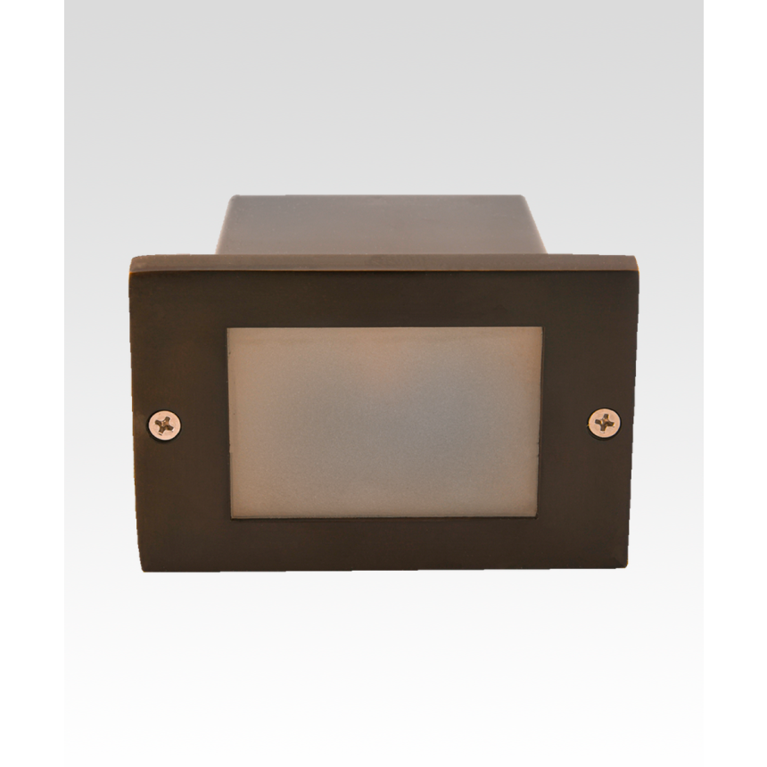 Rectangular Recessed LED Step Brick Light