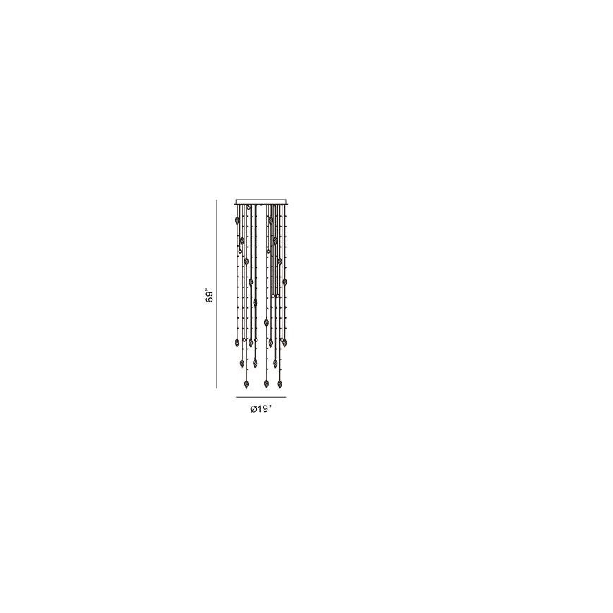 Eurofase Lighting VEGA 15-Light Pendant