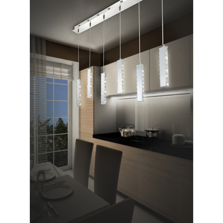 Eurofase Lighting CRONOS 6-Light Mini Pendant