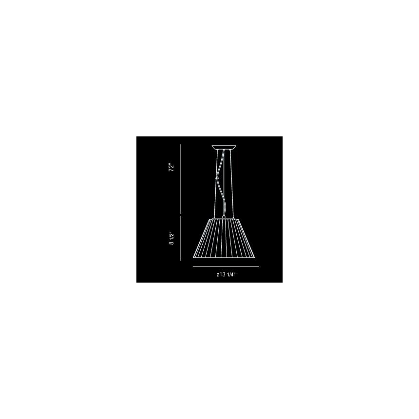Eurofase Lighting RIBO 1-LIGHT SMALL PENDANT