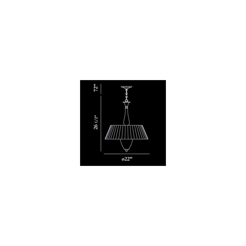 Eurofase Lighting NERO 4-LIGHT PENDANT