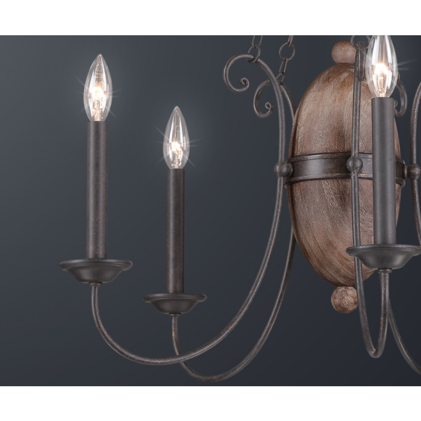 Eurofase Lighting ALBERO 8-LIGHT CHANDELIER