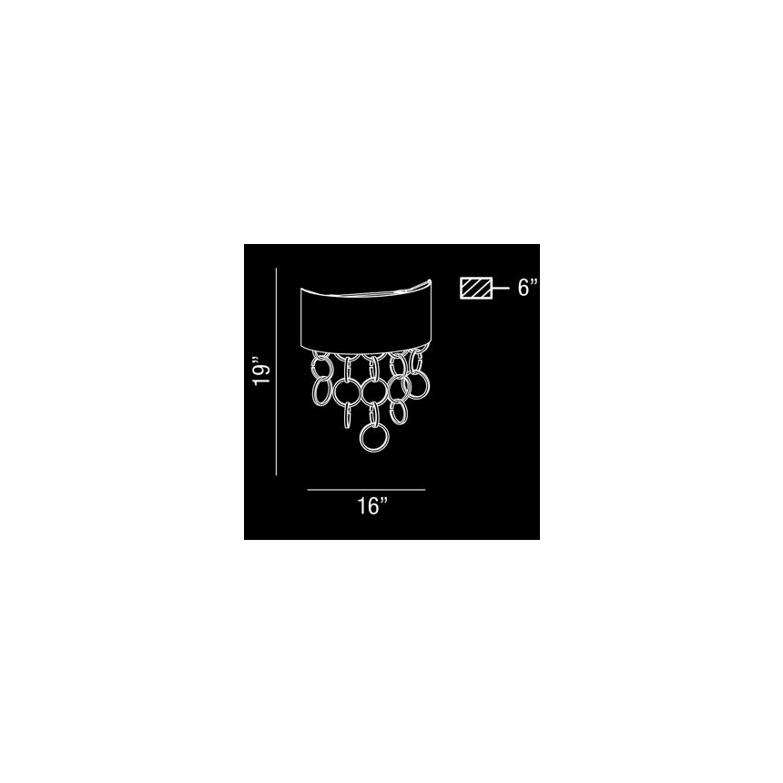 Eurofase Lighting NOVELLO 2-LIGHT WALL SCONCE