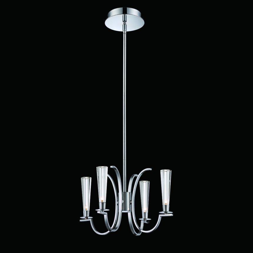Eurofase Lighting CROMO 4-LIGHT CHANDELIER