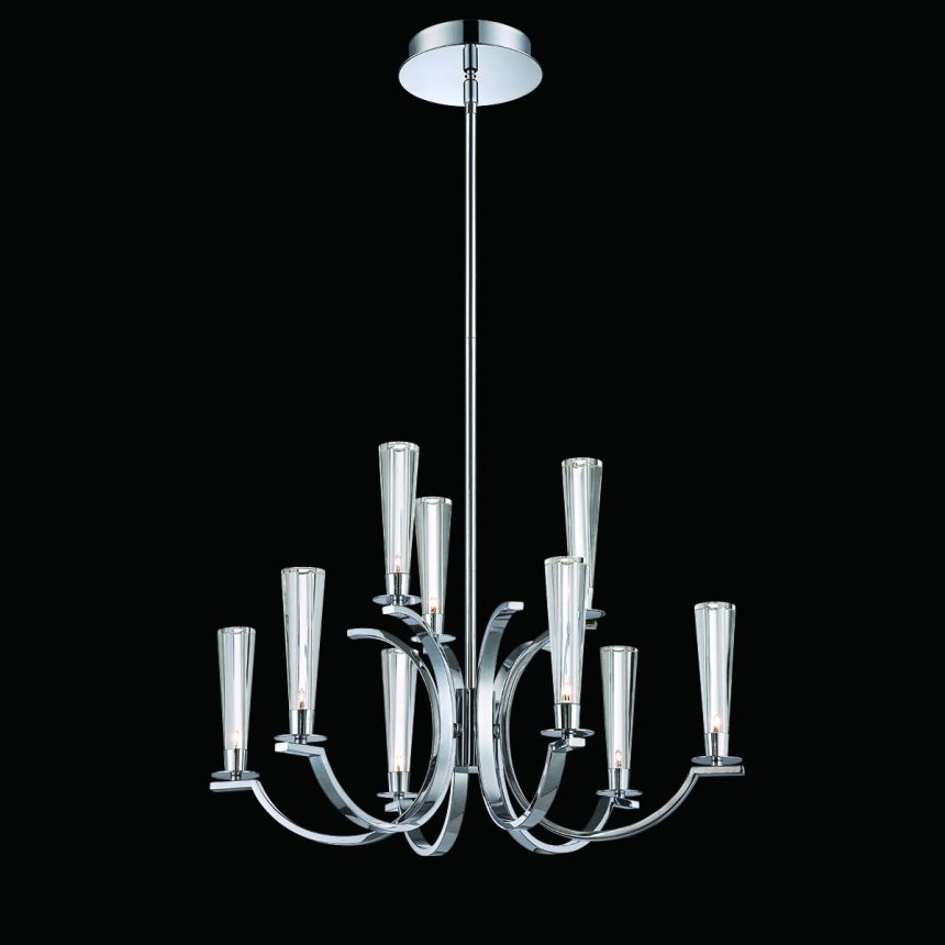Eurofase Lighting CROMO 9-LIGHT CHANDELIER