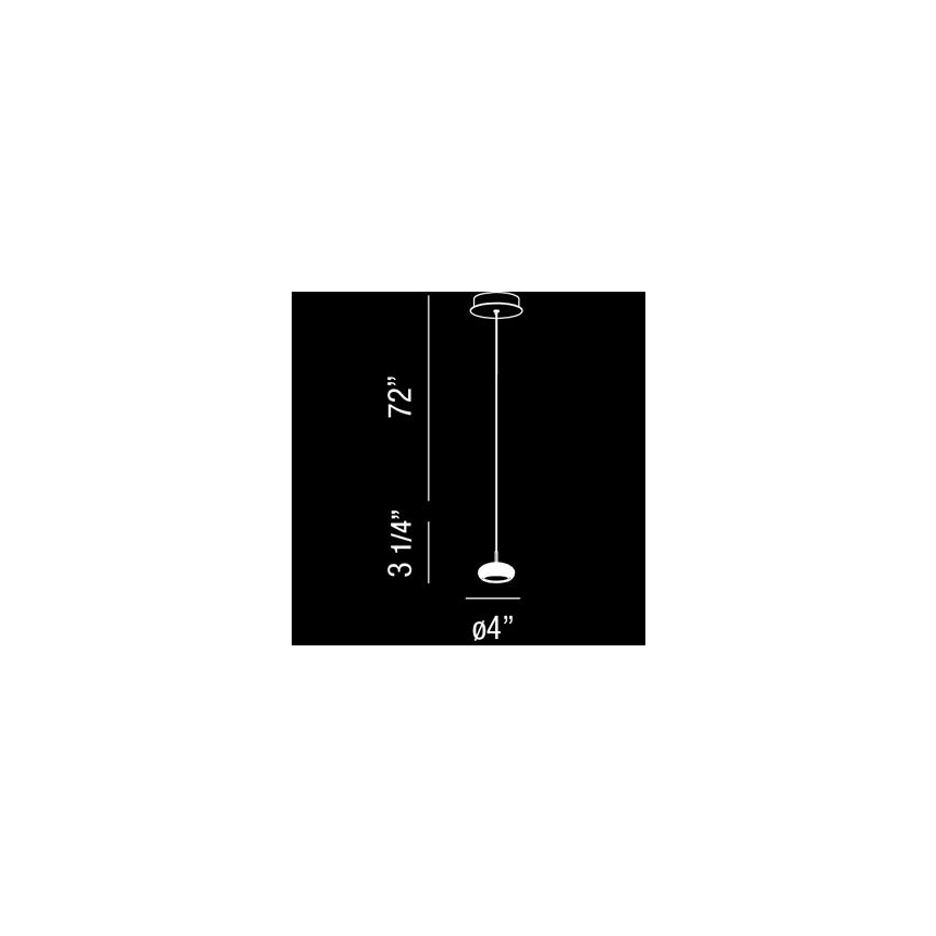 Eurofase Lighting VENTI 1-LIGHT LED PENDANT