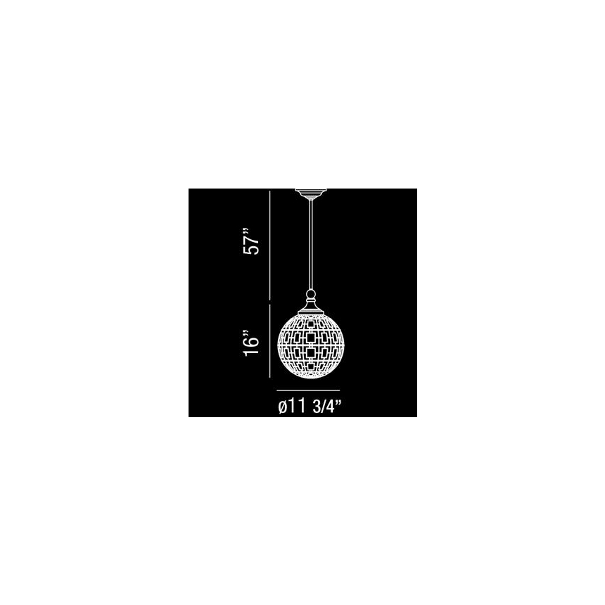 Eurofase Lighting LISO 1-LIGHT PENDANT