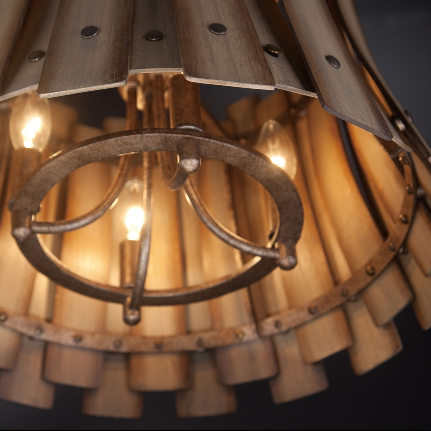 Eurofase Lighting PANELLO 4-LIGHT CHANDELIER