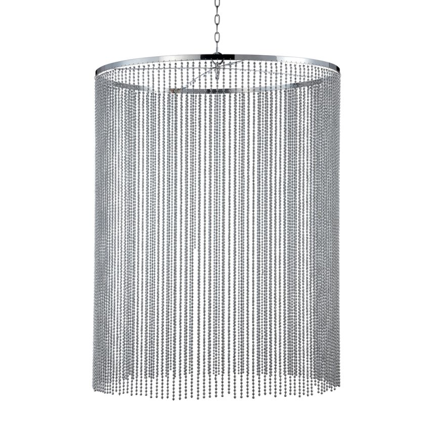 Eurofase Lighting BLOOMINGTON Bead Curtain | Chrome Finish 