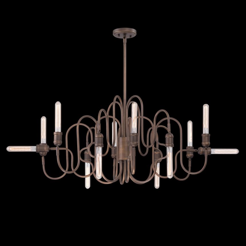 Eurofase Lighting BRIGGS 12-LIGHT OVAL CHANDELIER