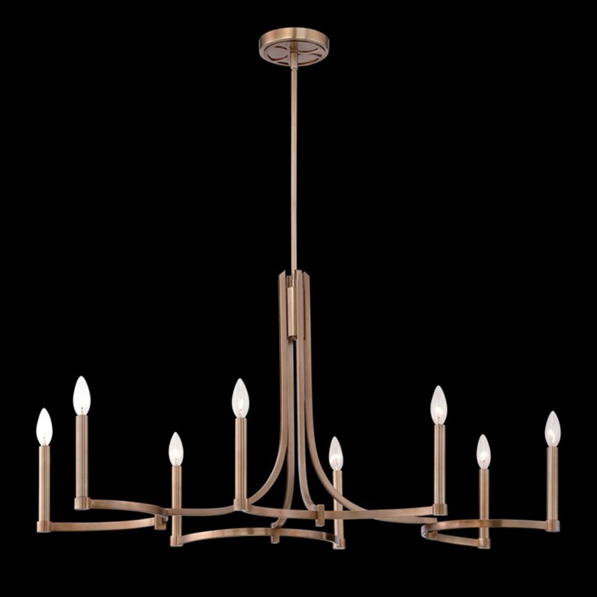 Eurofase Lighting CANTU 8-LIGHT OVAL CHANDELIER