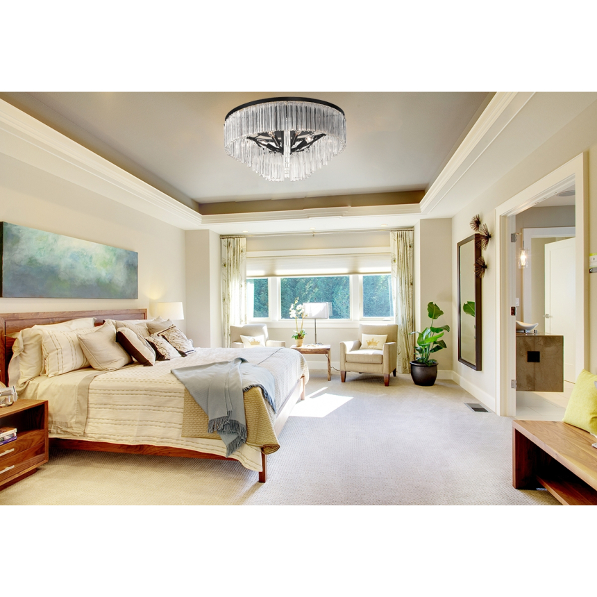Eurofase Lighting ZICCARDI 5-LIGHT SEMI FLUSHMOUNT