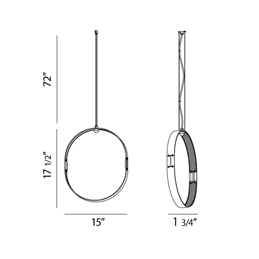 Eurofase Lighting GLADE 1-LIGHT LARGE LED GLADE RING