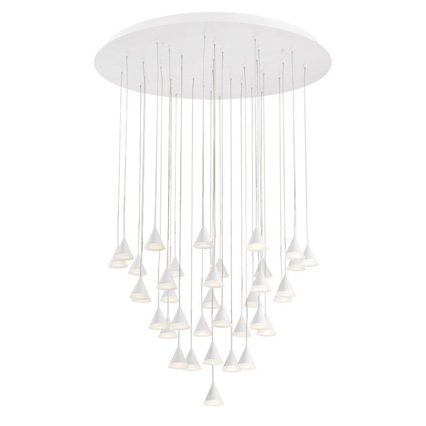 Eurofase Lighting ALBION 36-Light LED Chandelier White