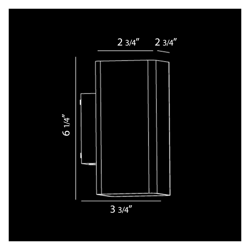 Eurofase Lighting LUNGO LED OUTDOOR WALL MOUNT