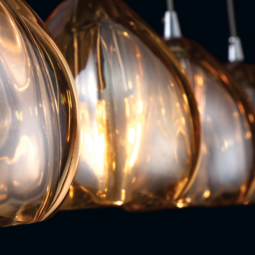 Eurofase Lighting LUCIDO 5-Light Linear Chandelier