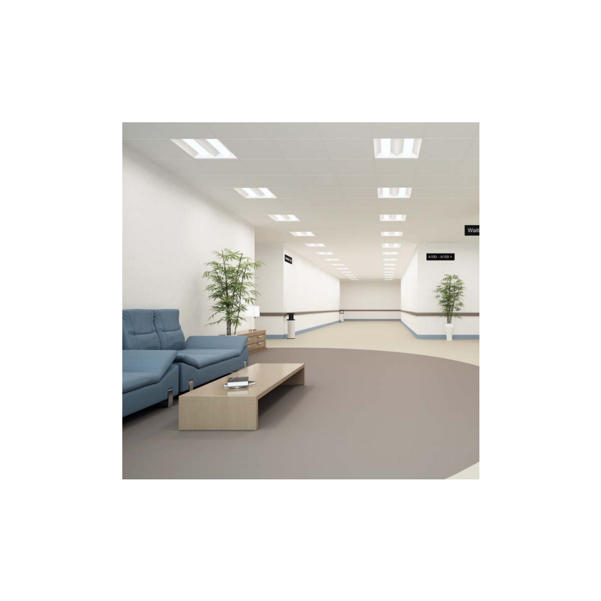 Cooper 2ACLED 2x4 Recessed Accord LED Series Metalux LED Troffer