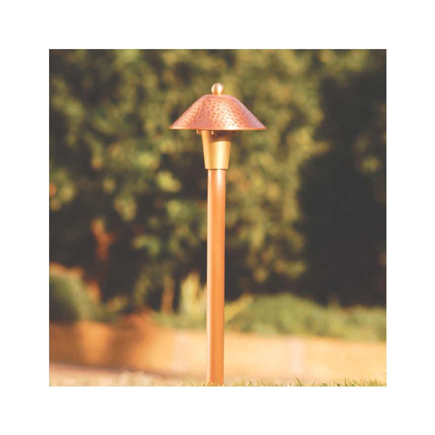 SPJ SPJ-HPL-5-LED Outdoor 3 Watt LED Brass Outdoor Path Light