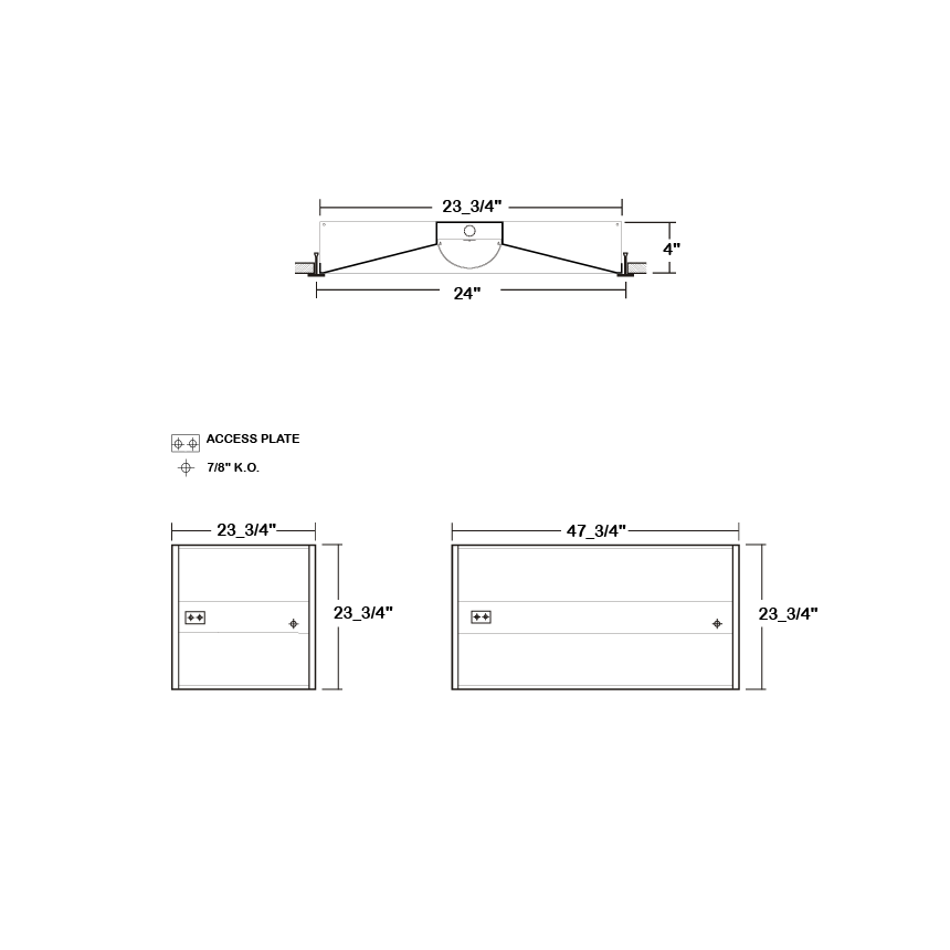 LA Lighting 3-GDC320-3K-2L-1DRDM-UNV-1/840 SERIES 2x2 Foot 3000 Lumens LED Recessed Lighting Fixture