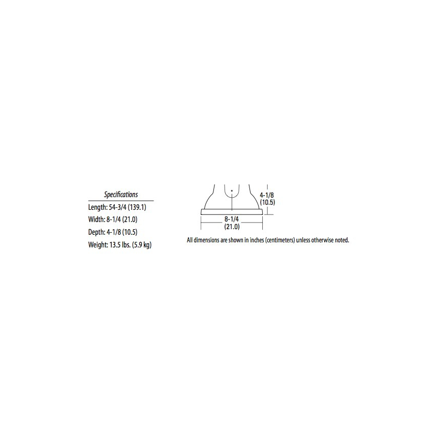 Lithonia 39 Watt VAP LED Archway Passage Ceiling / Suspended Mount Light Fixture