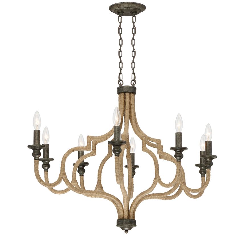 Eurofase Lighting CORDA 8-LIGHT CHANDELIER