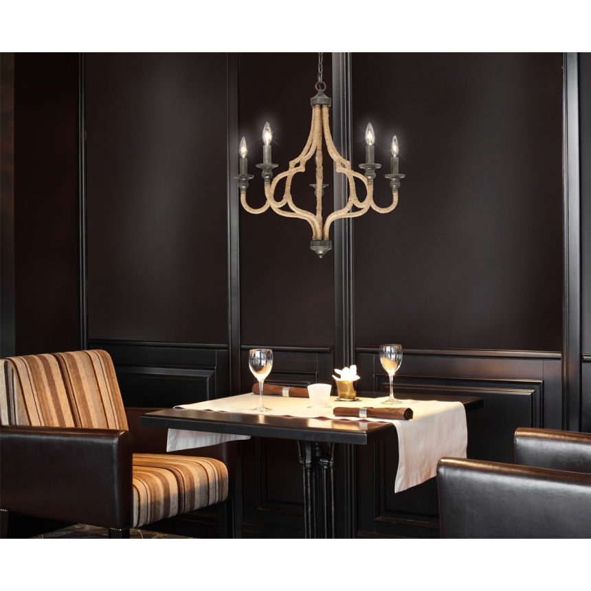 Eurofase Lighting CORDA 4-LIGHT CHANDELIER