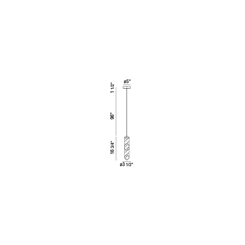 Eurofase Lighting BANDERIA 1-LIGHT LED PENDANT
