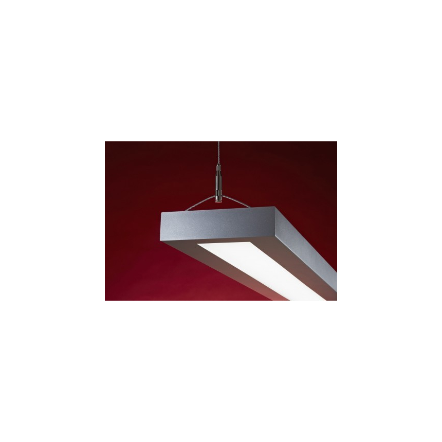 LiteControl Sector Indirect/Direct Suspended Linear Fluorescent Pendant