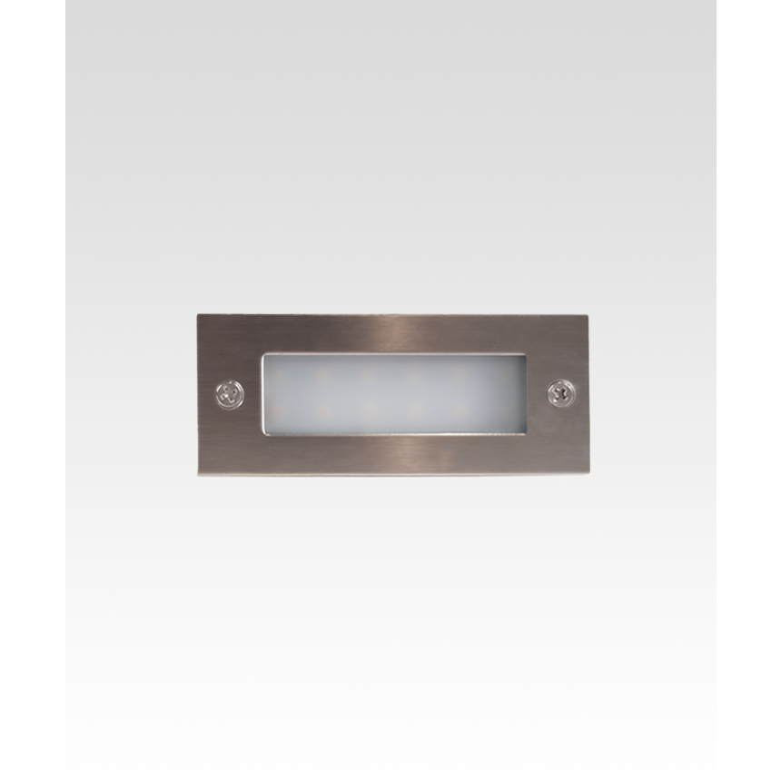 Recessed Rectangular LED Step Light