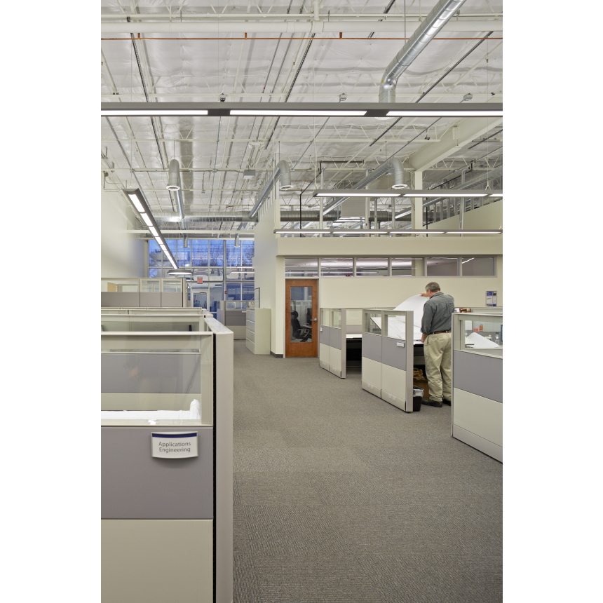 LiteControl Arcos Indirect/Direct Suspended Linear Fluorescent Pendant 