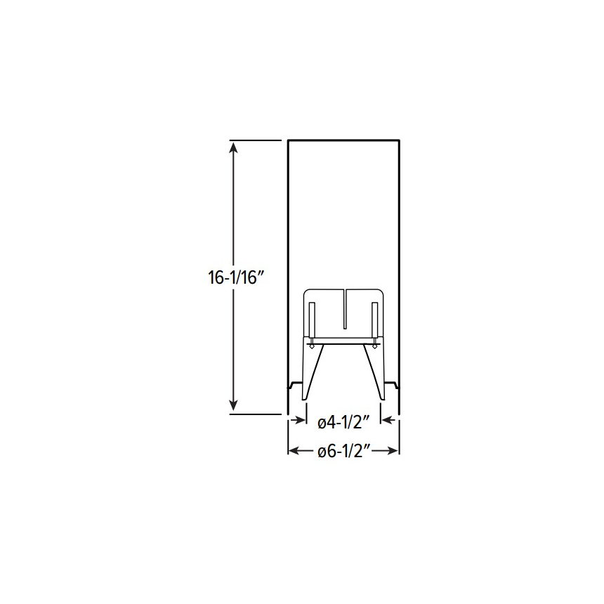 H.E. Williams 6CR LED 6 Inch Cylinder