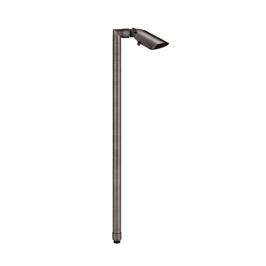 24-Inch Low-Voltage Brass LED Landscape Path Light